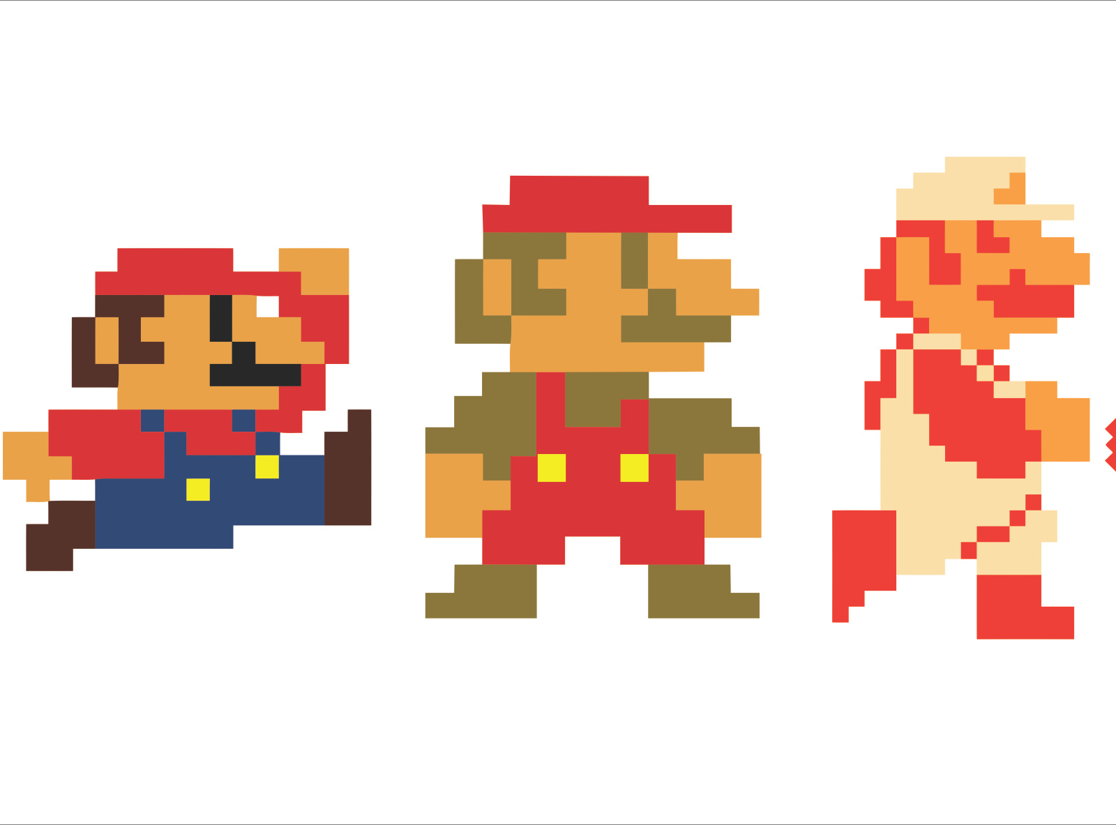 Mario 8 bits by Ezequiel jop on Dribbble