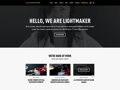 Lightmaker.com Redesign