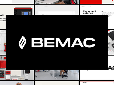 BEMAC branding & website alarm branding corporate epic epic agency fire logo photography product service ui website