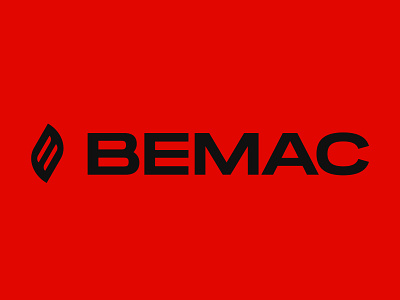 BEMAC logo branding corporate epic epic agency fire logo red service