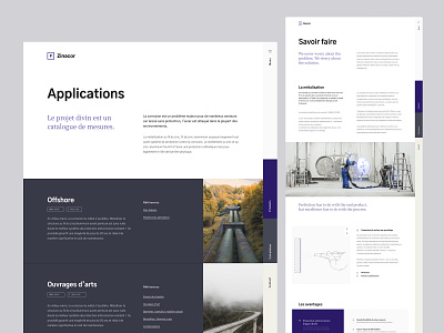 zinacor - applications clean corporate corporate design design industry layout minimal ui website website design