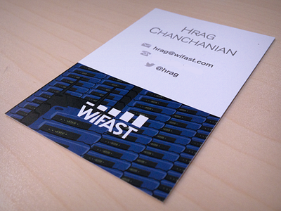 WiFast Business Card Front