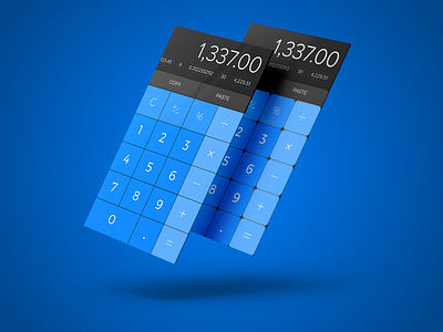 Calculator - #004 004 100dayui dailyui