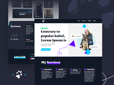 🐶 Mission PAWsible - Dog Training / Website Design 🎉 2021 website