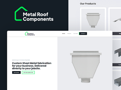 Metal Roof Components, LLC — Website Launch