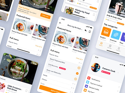 Fozzi - Food Delivery App UI Kit