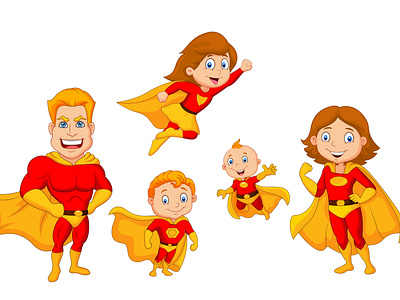 Superhero family