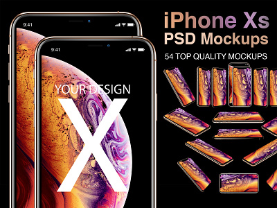 iPhone XS Mockups