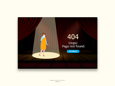 Daily UI #008 - 404 page 404 error 404page daily 100 challenge daily ui dailyui008 dailyuichallenge ui ux