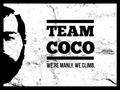 Team Coco black climb coco design rock climbing silhouette team vector