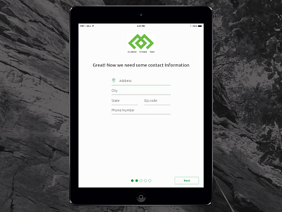 Climbing Gym Form design form input ios ipad ui ux web