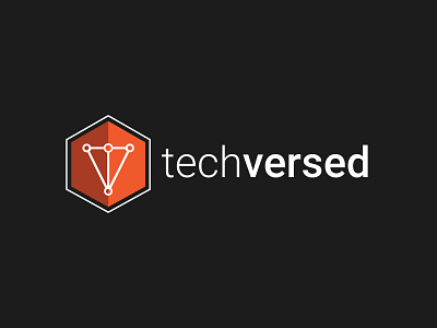 techversed icon logo mac simple tech technology typography