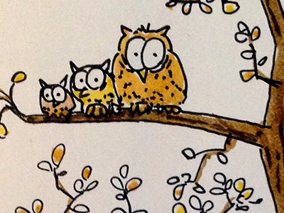 Hoot calendar owls pen