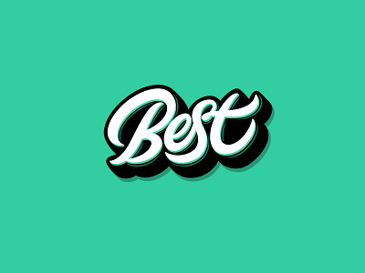 Best : Lettering handlettering lettering logo logotype typography