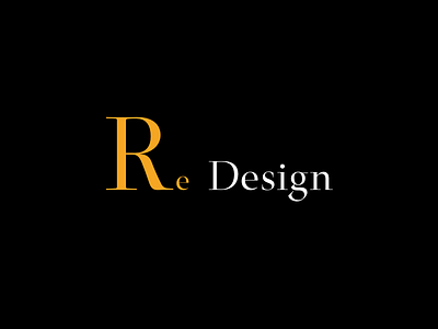 Re design logo re