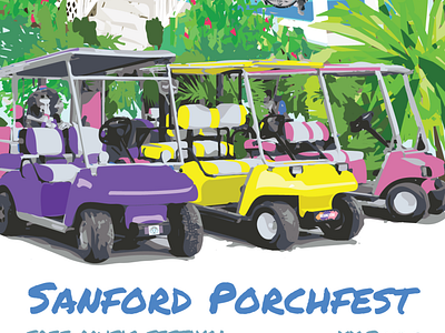 Sanford Porchfest Poster