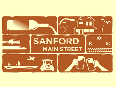 Sanford Main Street Logo