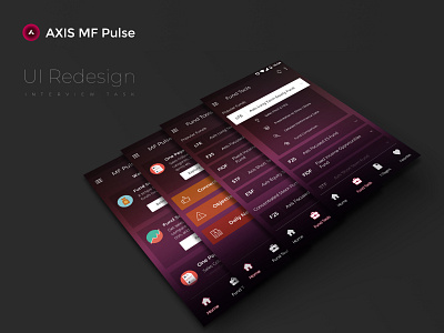 Axis MF Pulse | UI Redesign