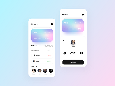 UI/UX | Apple Wallet app concept