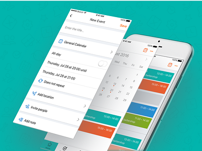 Agendo - Calendar booking business calendar events ios settings