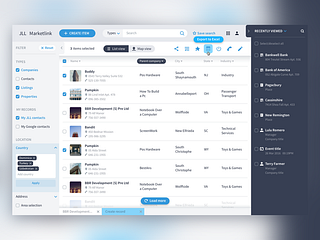 Real Estate CRM UI by Eugene Reznik on Dribbble