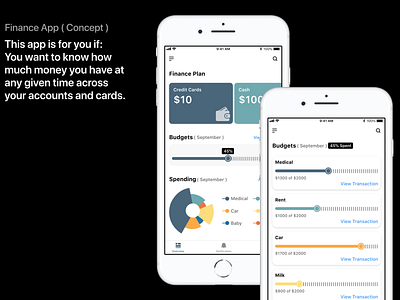 Finace App ( Concept )