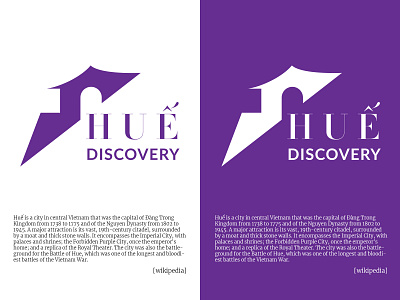 Hue Discovery Logo discovery hue logo vietnam