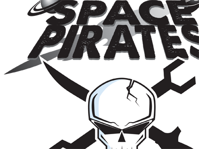 Space Pirates fun illustration illustrator pirates sic fi space