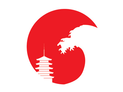 Japan Tsunami japan quake tsunami relief illustration