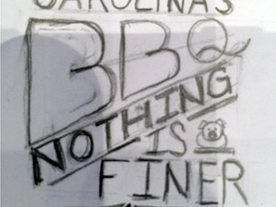 Carolina Q bbq idea sketch