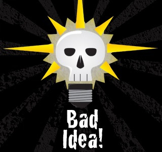 Bad Idea bad idea fun idea illustration