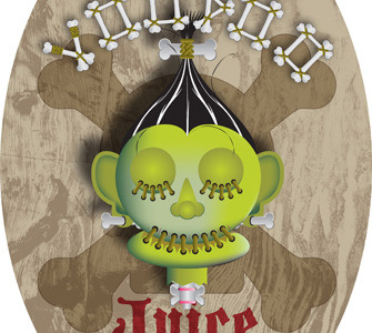 Voodoo Juice label