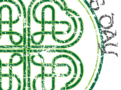 St. Paddy celtic graphic design illustration irish knot st. patricks vectors