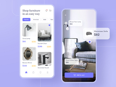 Furniture Shop App - Ecommerce