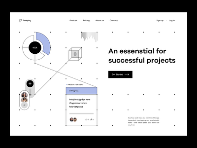 Project Management Landing Page