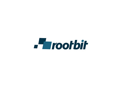 Rootbit logo (light version) branding logo simplicity technology