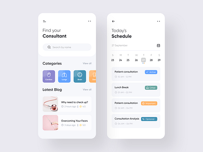 Find Consultant App by Shuvojit Dev for isavelev on Dribbble