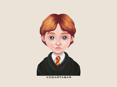 Ron Weasley by Kosar Tabar on Dribbble