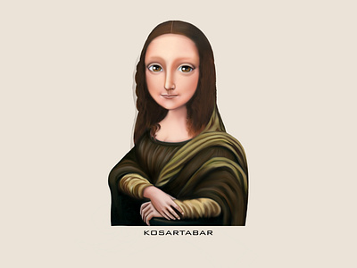 monalisa illustration