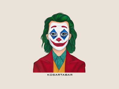 Joker animation character design design digital paint digital painting digitalart illustration photoshop wacom intuos