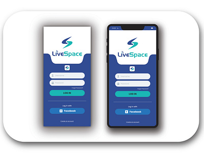 LiveSpace Apps logo Design.