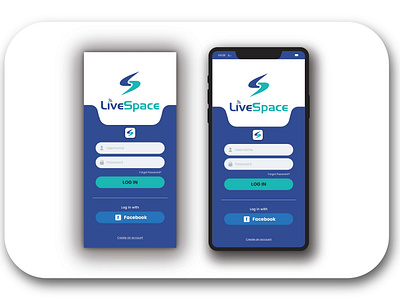 LiveSpace Apps logo Design.