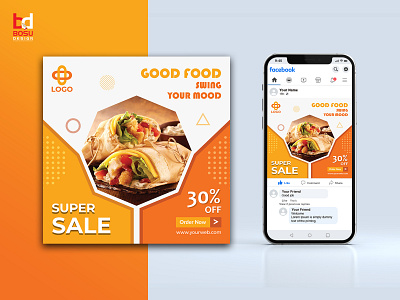 Super Sale Food social media and instagram post template acebook post banner sale burger poster food bannar food flyer food menu food poster instagram food banner instagram post poster social media post vector