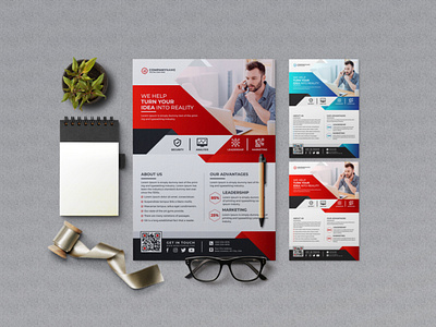 Creative Corporate Business Flyer Design Template