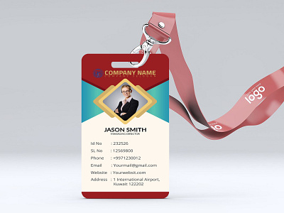 id card branding business cards design corporate design corporate identity design id card id card design identity identity design illustration students id card vector