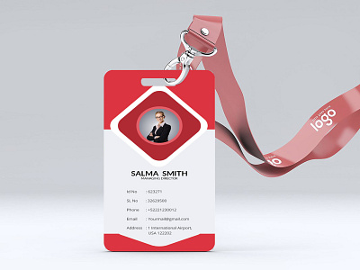 ID card by Durjoy Bosu on Dribbble