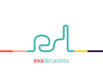 New visual identity for czech moderator Eva Decastelo brand celebrity czech design logo