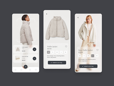 Fashion app for searching clothes