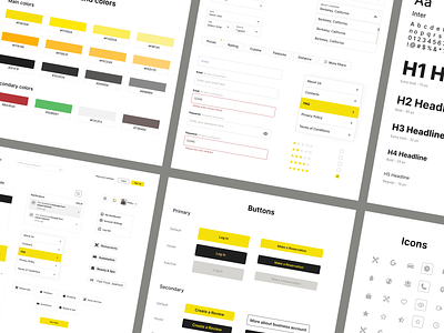 UI kit for the marketplace business cleanui design desktop equal guideline inspiration marketplace mobile responsive ui uikit userexperience userinterface ux uxui web