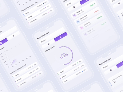 Animation for FinTech project animation creditcard design equal finance app finances financial dashboard fintech app freelancers mobile payments product tablet transactions ui userexperience userinterface ux uxui web app